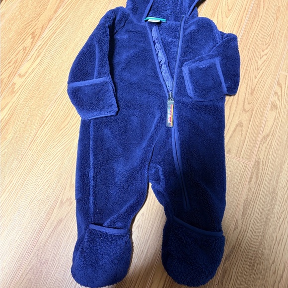 L.L. Bean Other - L.L. Bean Navy Kids One Piece Bunting 0-3 Mths